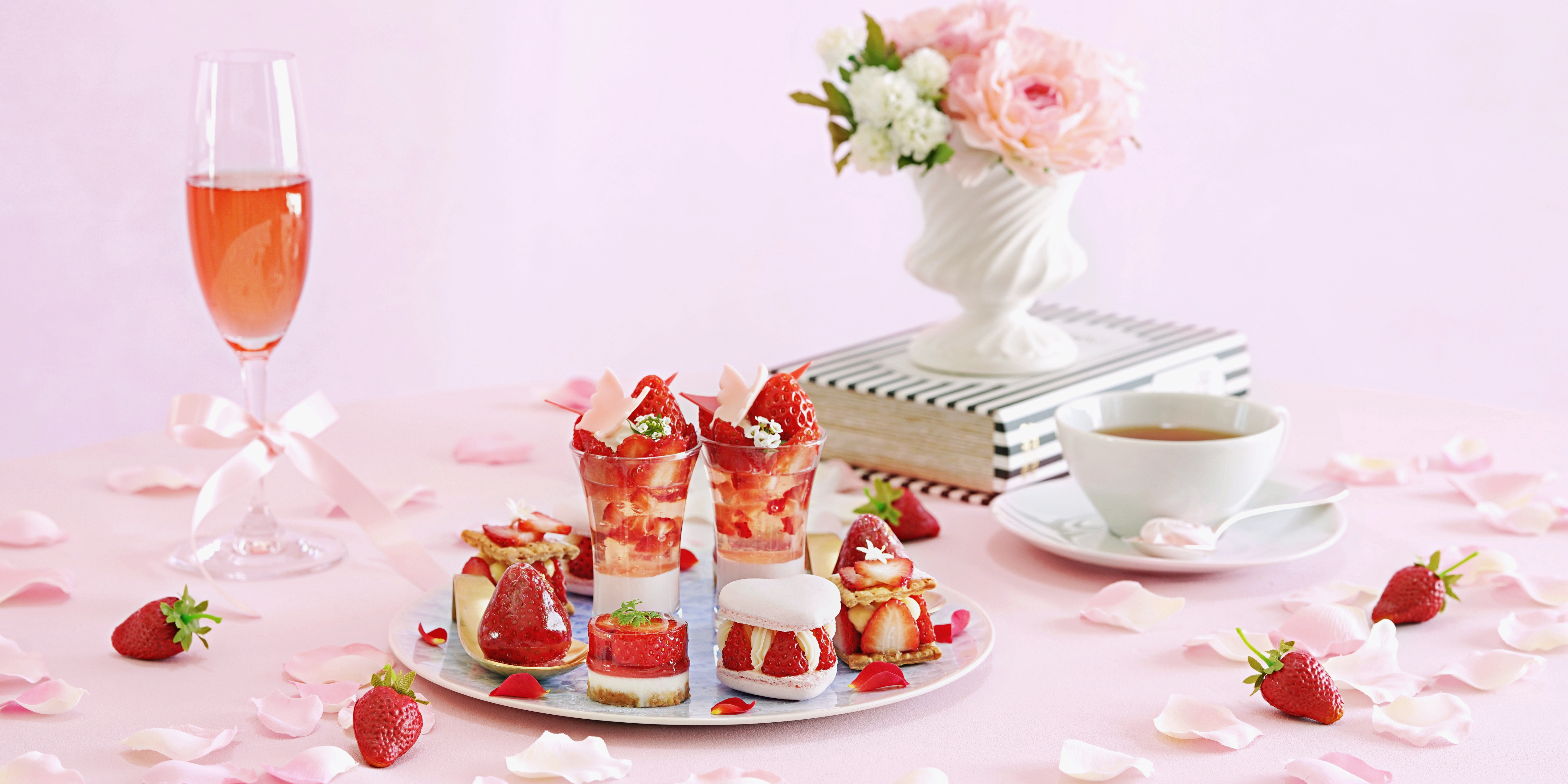 IMG: 【Strawberry Garden -Bloom Pink Afternoon Tea-】のご案内